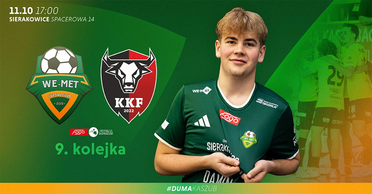 WE-MET Futsal Club Gmina Sierakowice vs KKF Motus Kazimierza Wielka